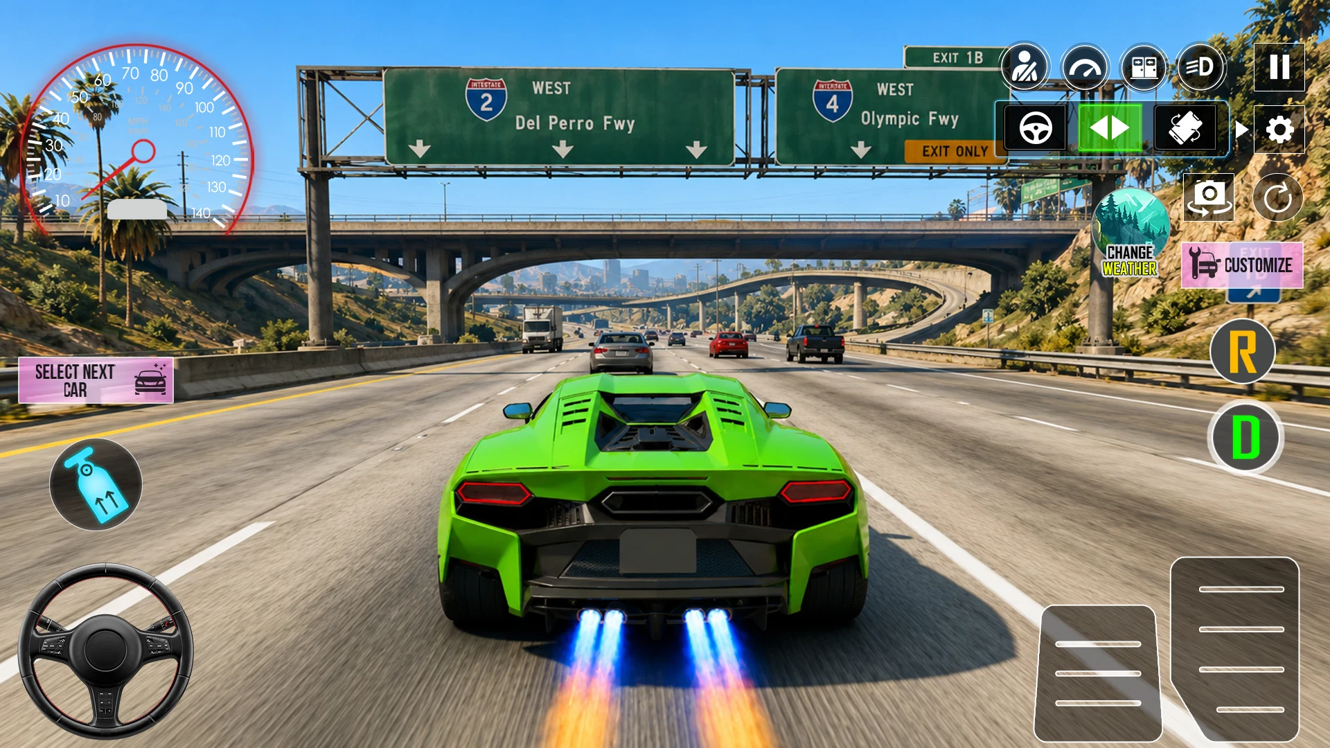 Urban Street Car Driving Game screenshot