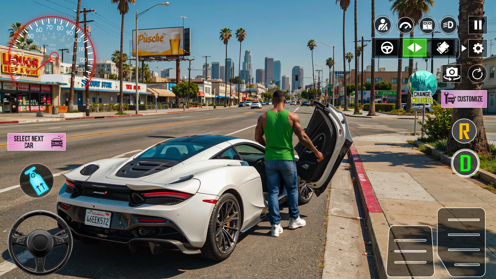 Urban Street Car Driving Game screenshot